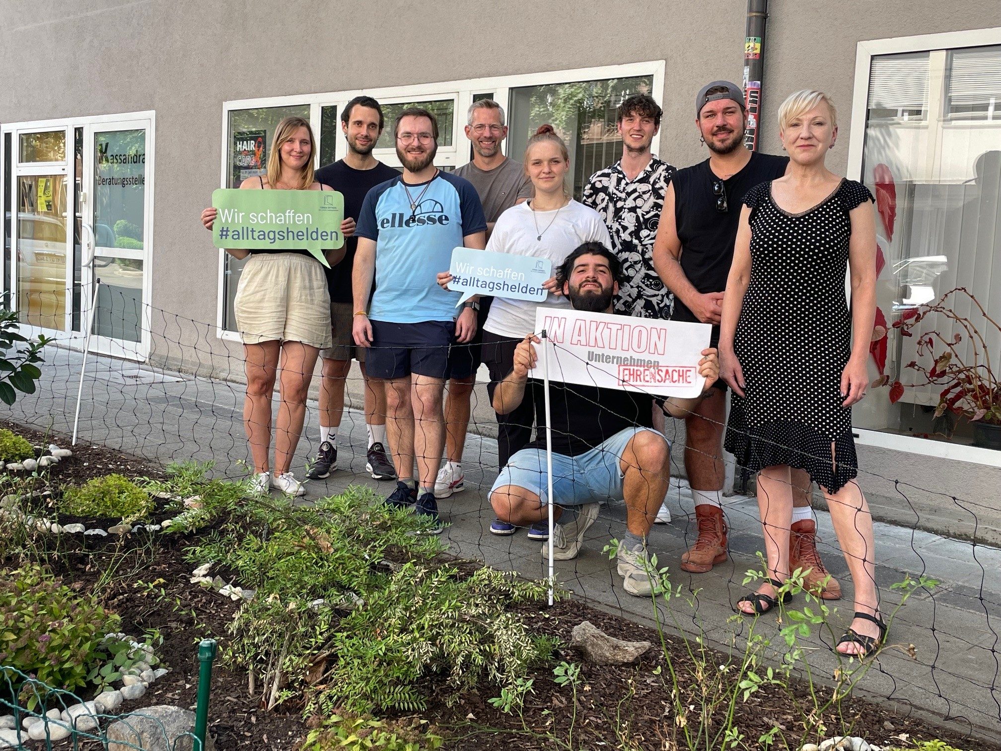 Entrümpelung der Räumlichkeiten von Kassandra e.V. beim Sozialtag 2023