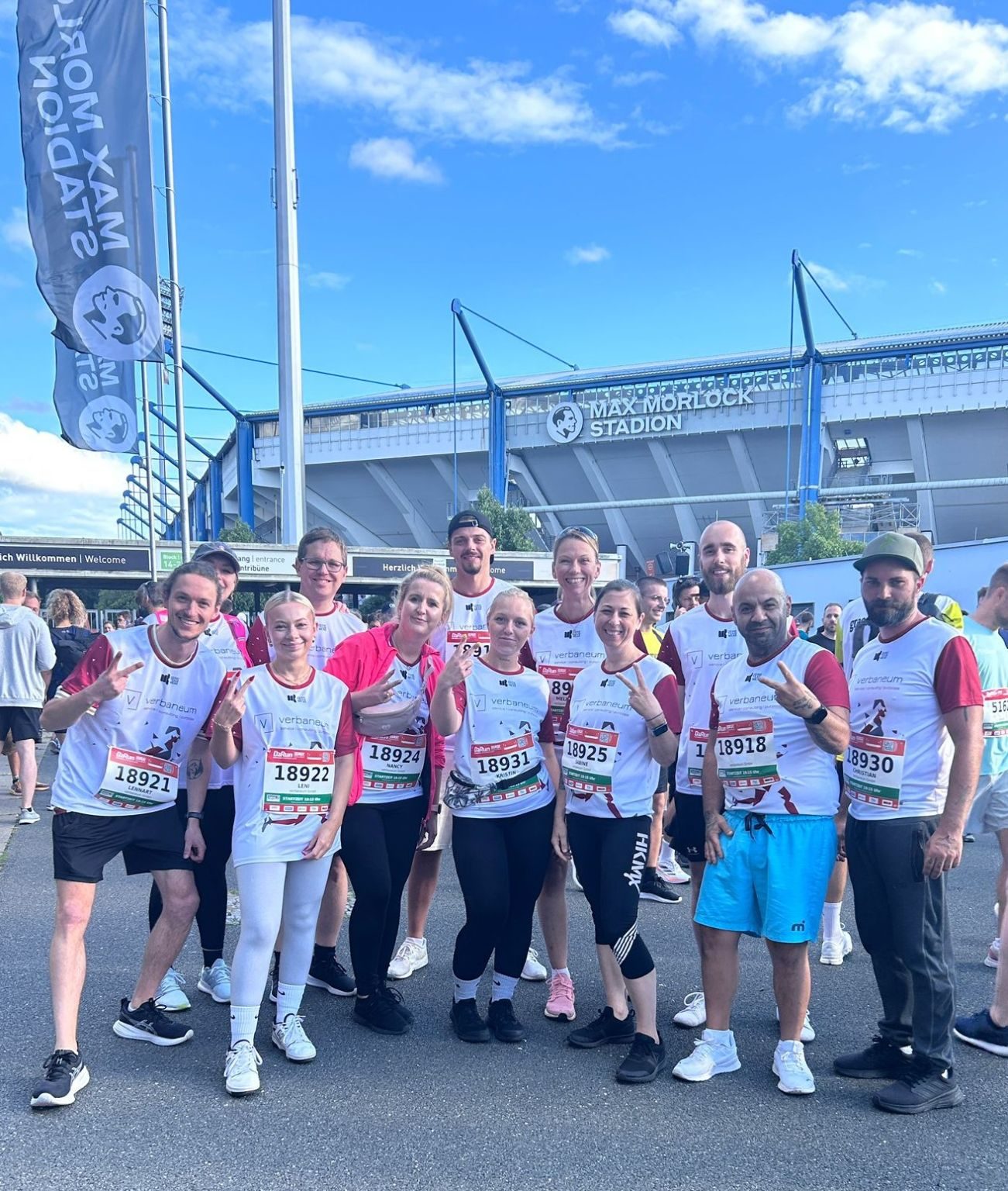 Unsere Crew läuft für einen guten Zweck beim B2Run 2025