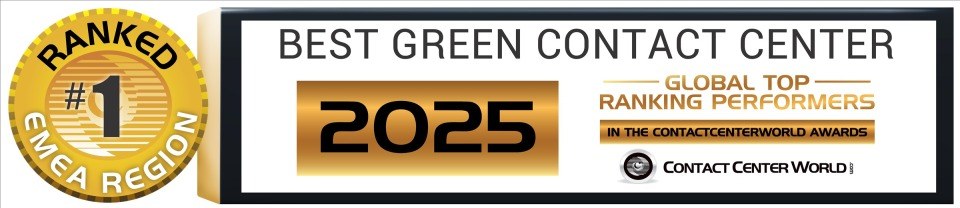 Best Green Contact Center 2025 – Ranked #1 EMEA